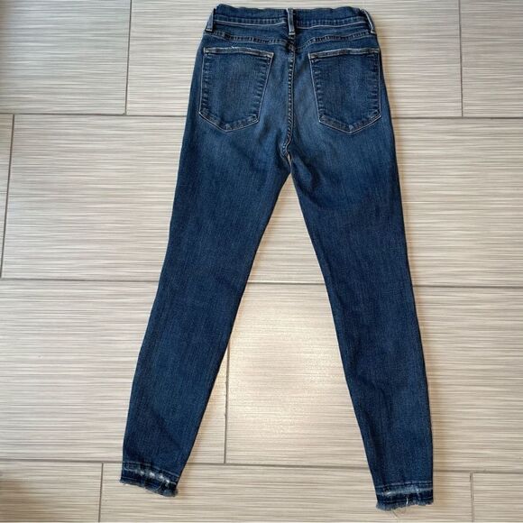 Frame Denim Le High Side Slit Skinny Jeans in Ferdinand - Picture 6 of 10